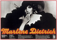 Volker Noth, Plakat, Marlene Dietrich, Retrospektive, 28. Internationale Filmfestspiele Berlin, 1978, Format: 59,4 x 84 cm