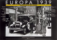 Volker Noth, Plakat, Europa 1939, Fünfzig Filme aus zehn Ländern, Filmhistorische Retrospektive, 39. Internationale Filmfestspiele Berlin, 1989, Format: 59,4 x 84 cm