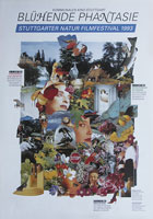 Volker Noth, Plakat, Blühende Phantasie, Stuttgarter Natur Filmfestival, 1993, Format: 59,4 x 42 cm