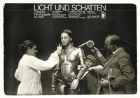 Volker Noth, Plakat, Licht und Schatten, Deutsche Film-Fotografie bis 1933, Ausstellung der Stiftung Deutsche Kinemathek, Berlin, 1983, Format: 59,4 x 84 cm